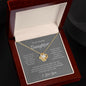 Amazing Daughter Love Knot Necklace