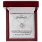 Soulmate Countdown to "I do" Love Knot Necklace