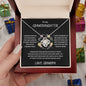 Granddaughter from Grandpa Love Knot Necklace