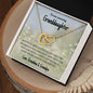 Granddaughter from Both Interlocking Hearts Necklace