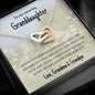 Granddaughter from Both Interlocking Hearts Necklace