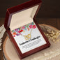 Grandmother & Granddaughter Interlocking Hearts Necklace