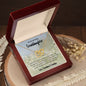 Granddaughter from Both Interlocking Hearts Necklace