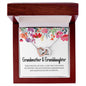Grandmother & Granddaughter Interlocking Hearts Necklace