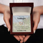 Granddaughter from Both Interlocking Hearts Necklace