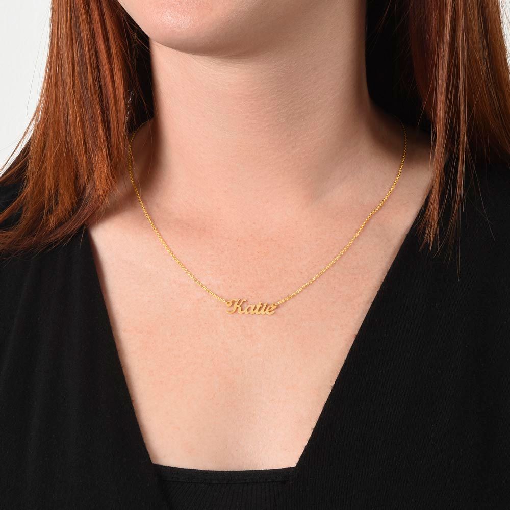 Daughter from Dad Custom Name Necklace