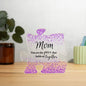 Mom Purple Sparkle Puzzle Acrylic Gift
