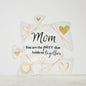 Mom Gold Hearts Puzzle Acrylic Gift