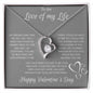 Love of my Life Valentine's Forever Love Necklace