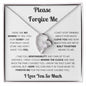 Forgive Me Forever Love Necklace