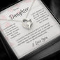 Daughter Heart Forever Love Necklace