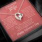 Amazing Wife Valentine's Forever Love Necklace