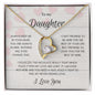 Daughter Heart Forever Love Necklace