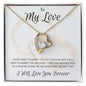 My Love Countdown to "I do" Forever Love Necklace