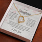 Daughter Heart Forever Love Necklace
