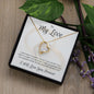 My Love Countdown to "I do" Forever Love Necklace