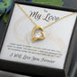 My Love Countdown to "I do" Forever Love Necklace