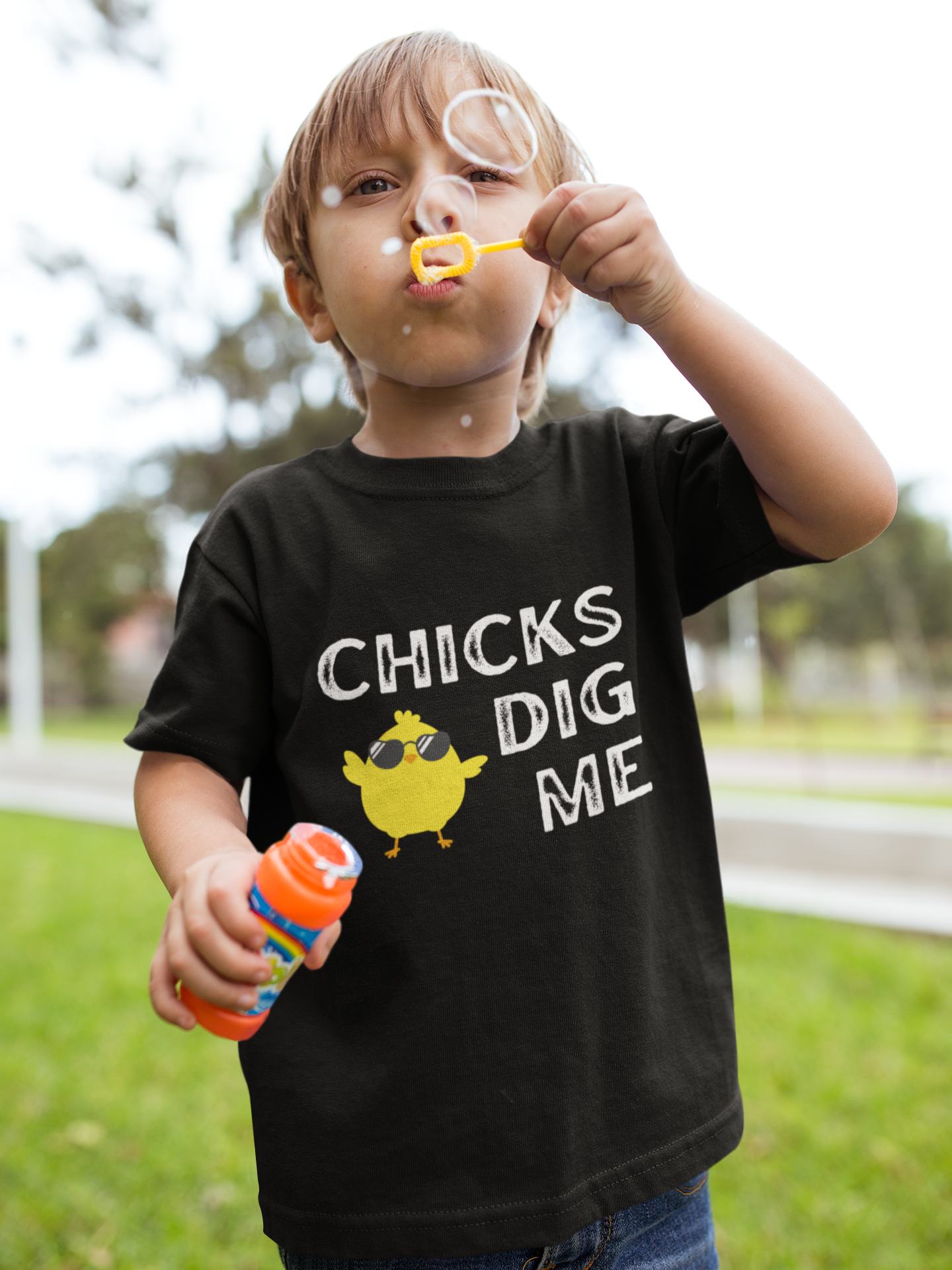 Chicks Dig Me Youth 5.3 oz 100% Cotton T-Shirt