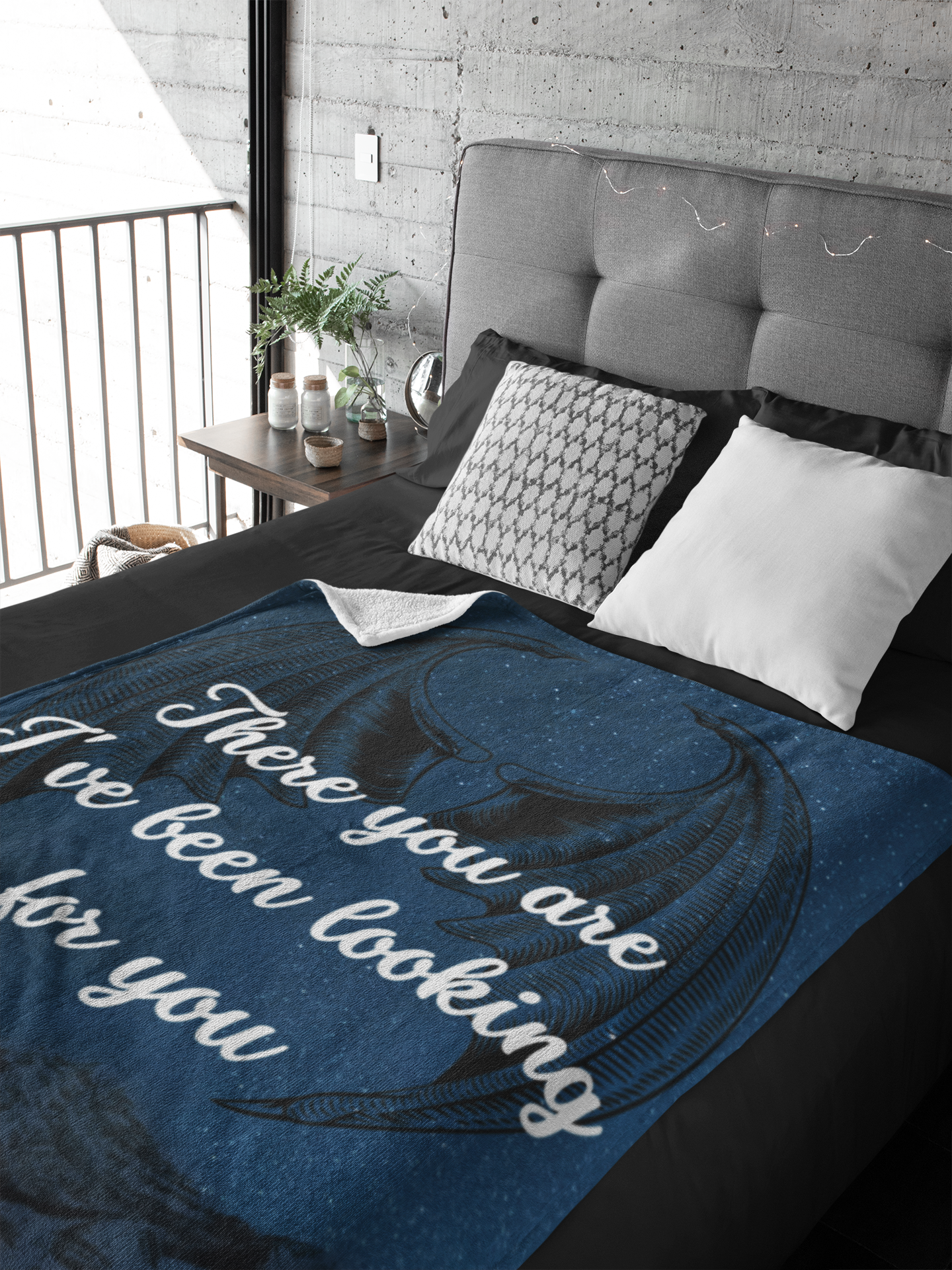 There you are Cozy Plush Fleece Blanket