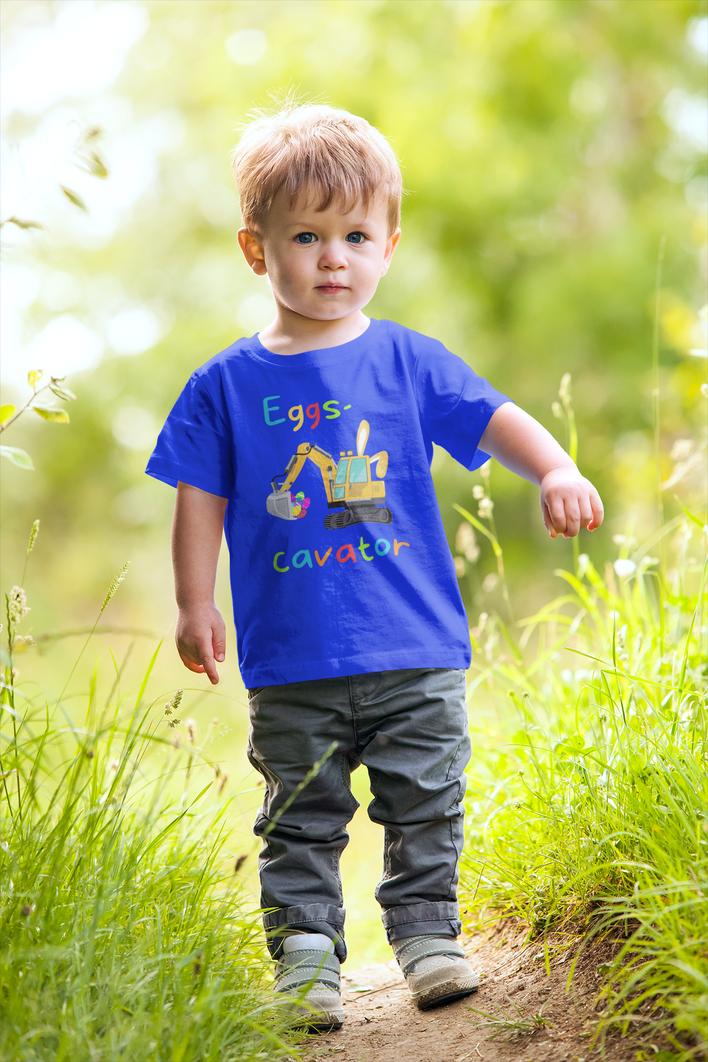 Eggs-cavator Youth 5.3 oz 100% Cotton T-Shirt