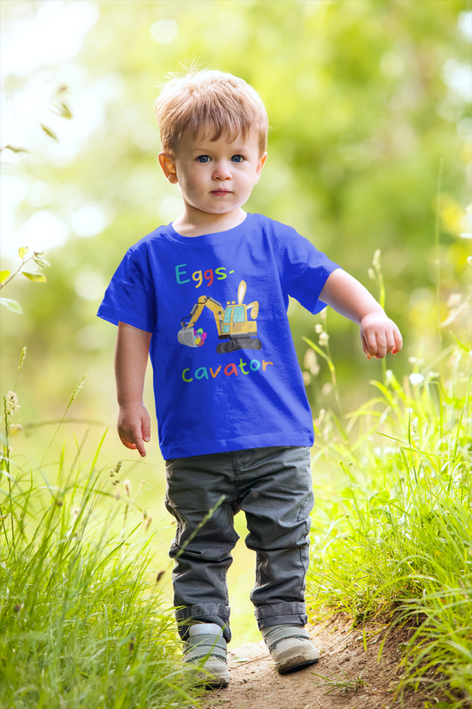 Eggs-cavator Youth 5.3 oz 100% Cotton T-Shirt