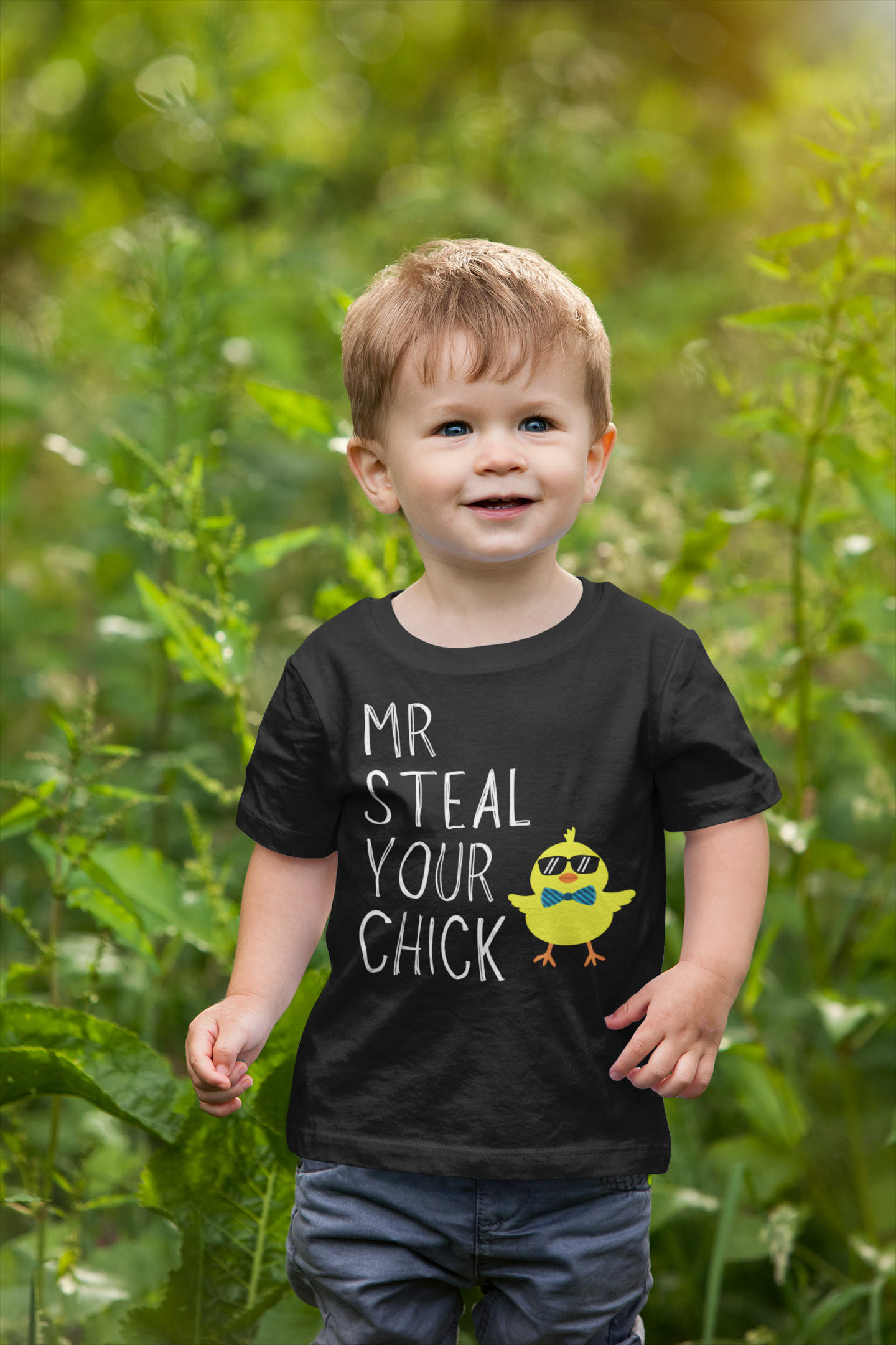 Mr Steal Your Chick Youth 5.3 oz 100% Cotton T-Shirt