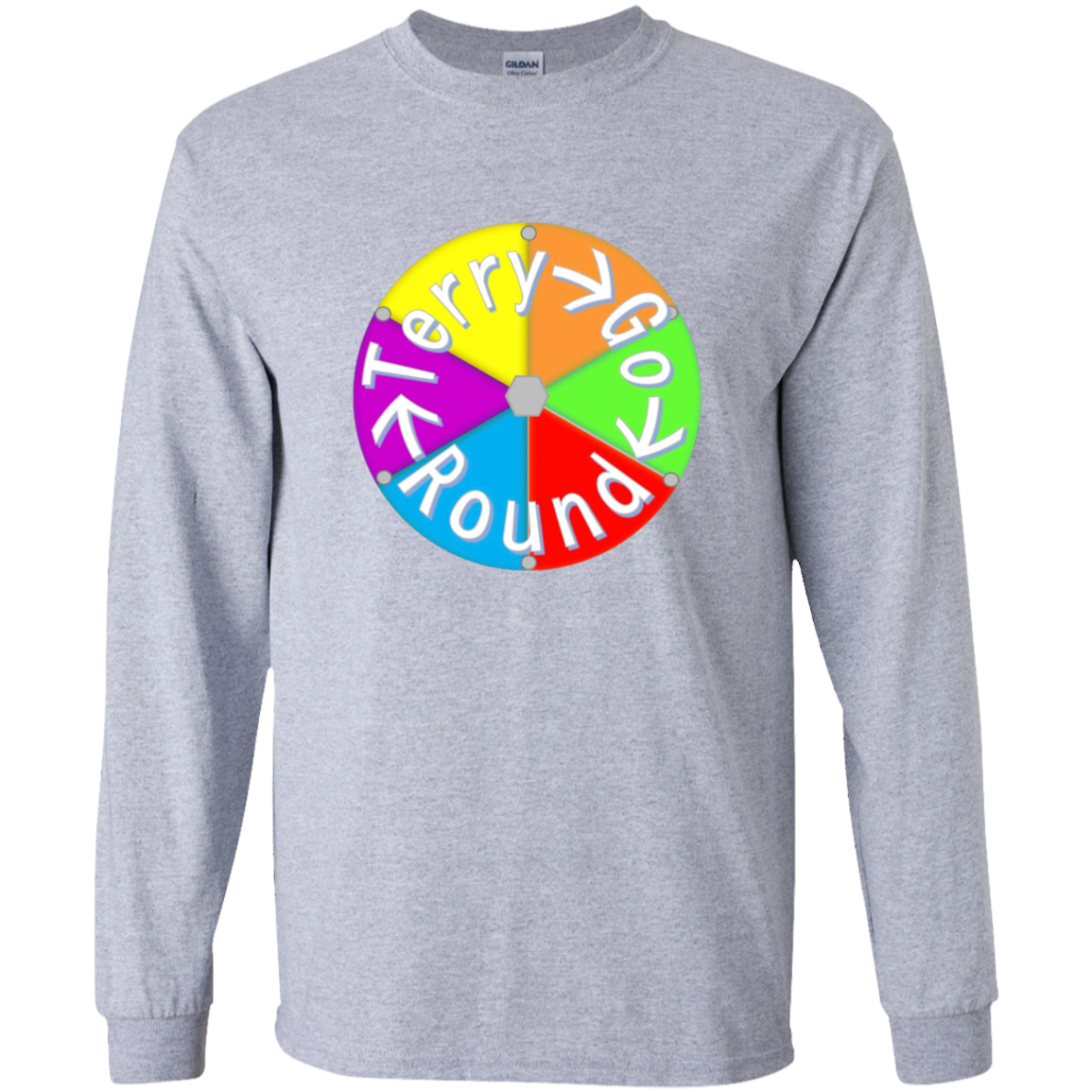 Terry Go Round Youth Long Sleeve T-Shirt