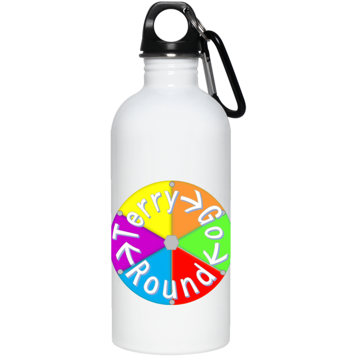 Terry Go Round 20 oz. Stainless Steel Water Bottle