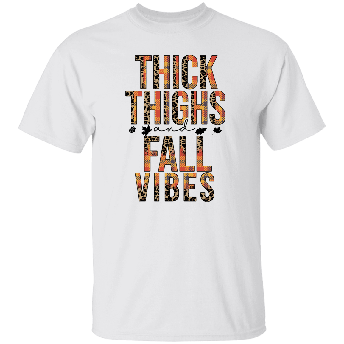 Thick Thighs Fall Vibes Shirt