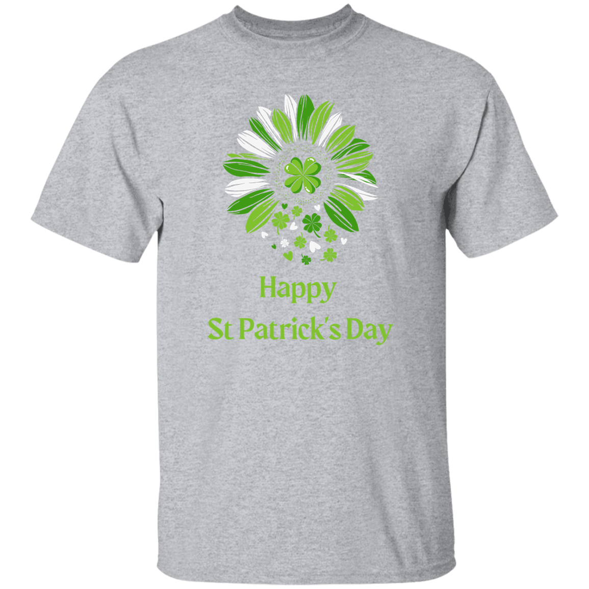 Sunflower Happy St Patrick's Day T-Shirt