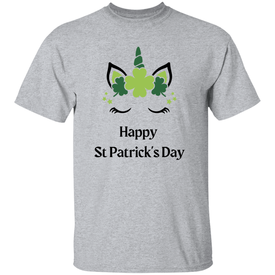 Youth Unicorn Happy St Patrick's Day T-Shirt
