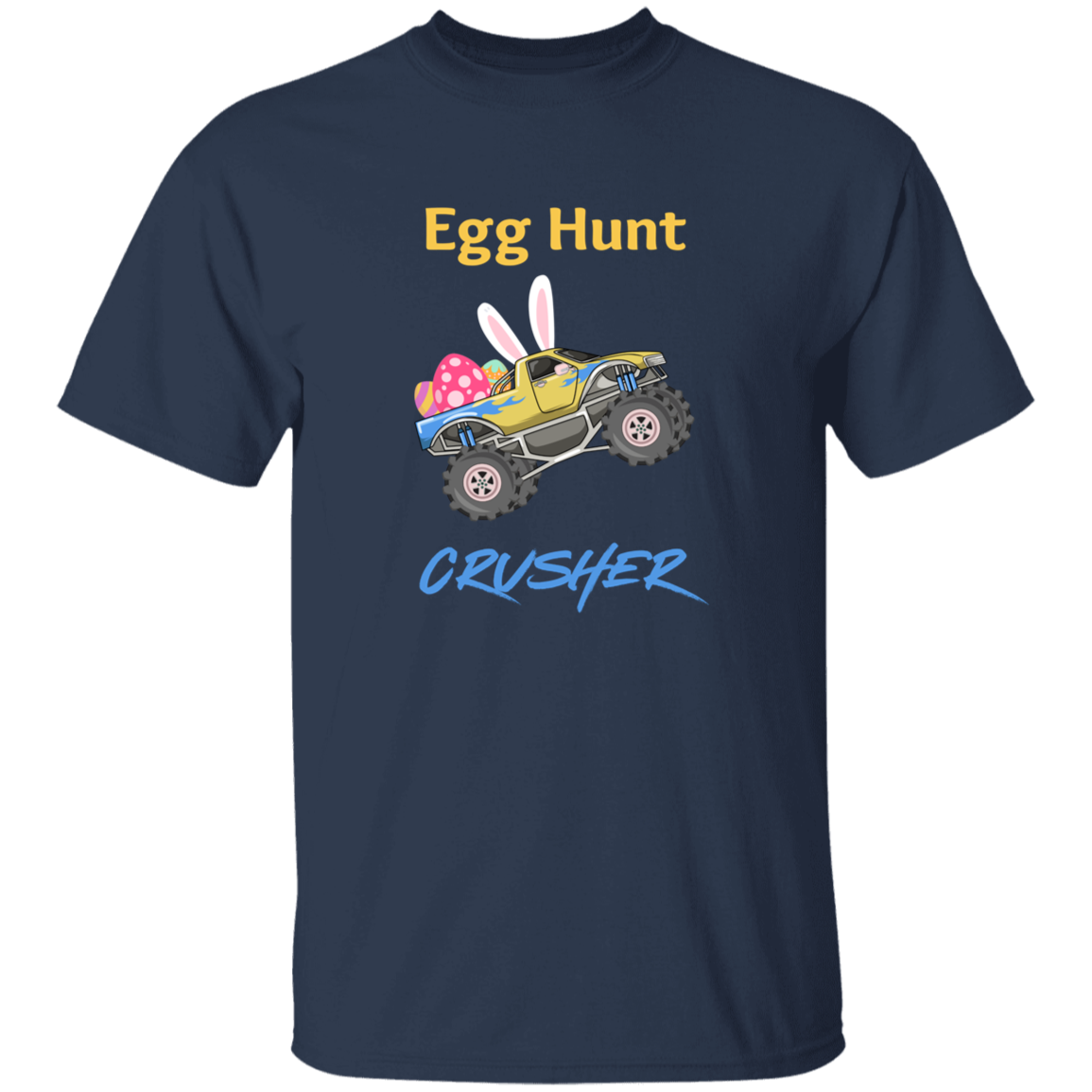 Egg Hunt Crusher Youth 5.3 oz 100% Cotton T-Shirt