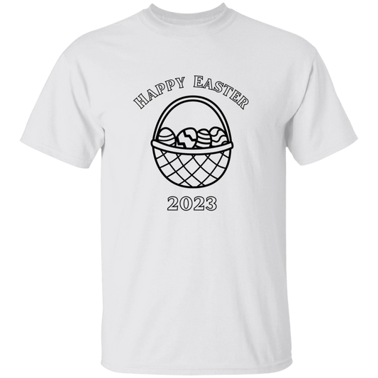 Coloring Egg Basket Youth 5.3 oz 100% Cotton T-Shirt