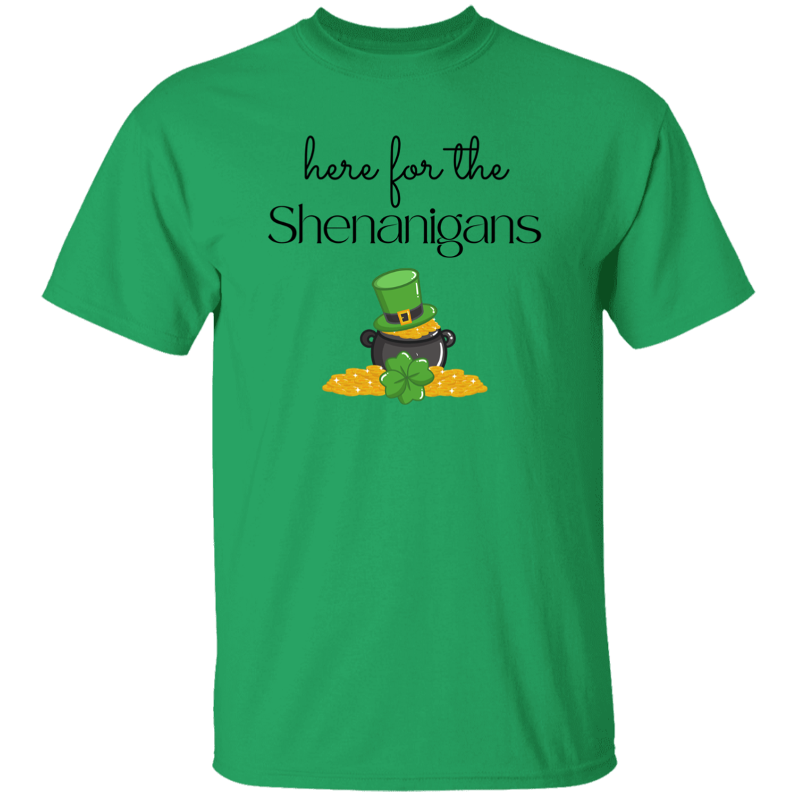 Youth Here for the Shenanigans T-Shirt