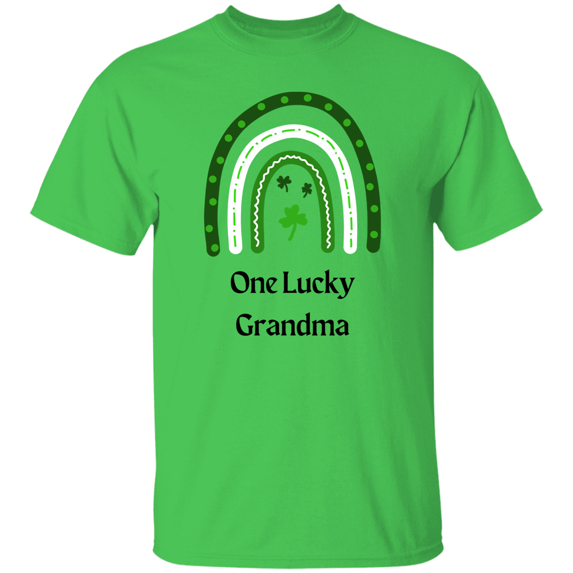 Lucky Grandma Rainbow T-Shirt