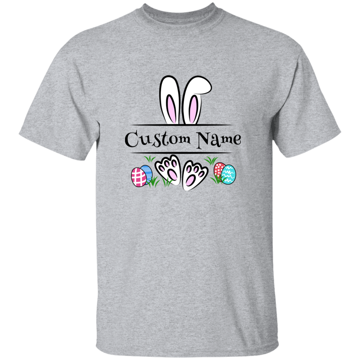 Custom Name Easter Youth 5.3 oz 100% Cotton T-Shirt