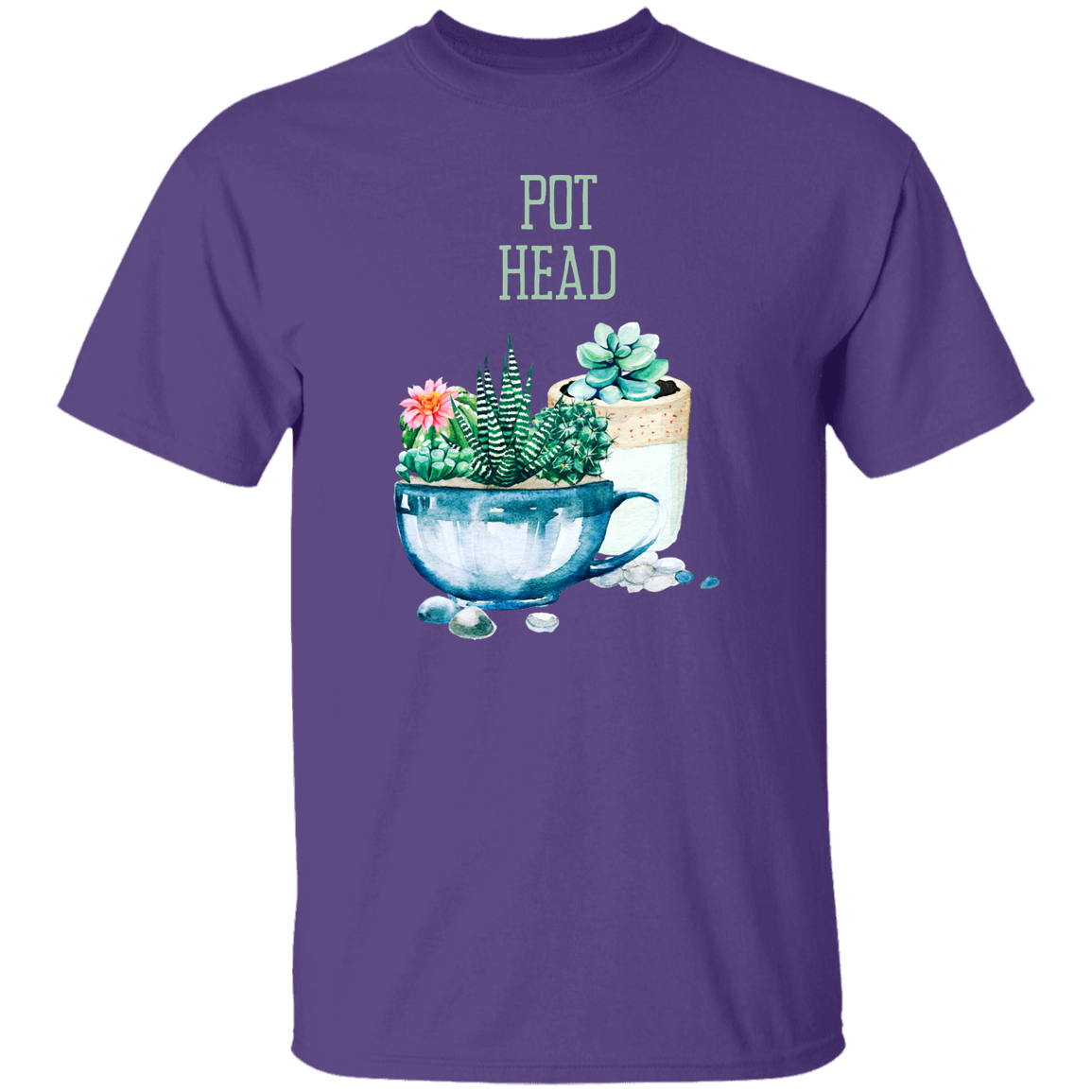 Pot Head Succulents T-Shirt