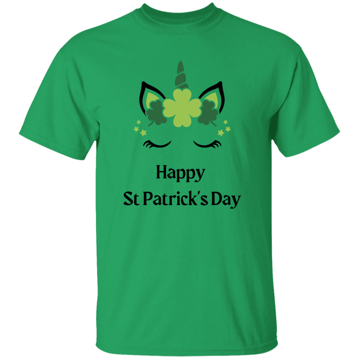 Youth Unicorn Happy St Patrick's Day T-Shirt
