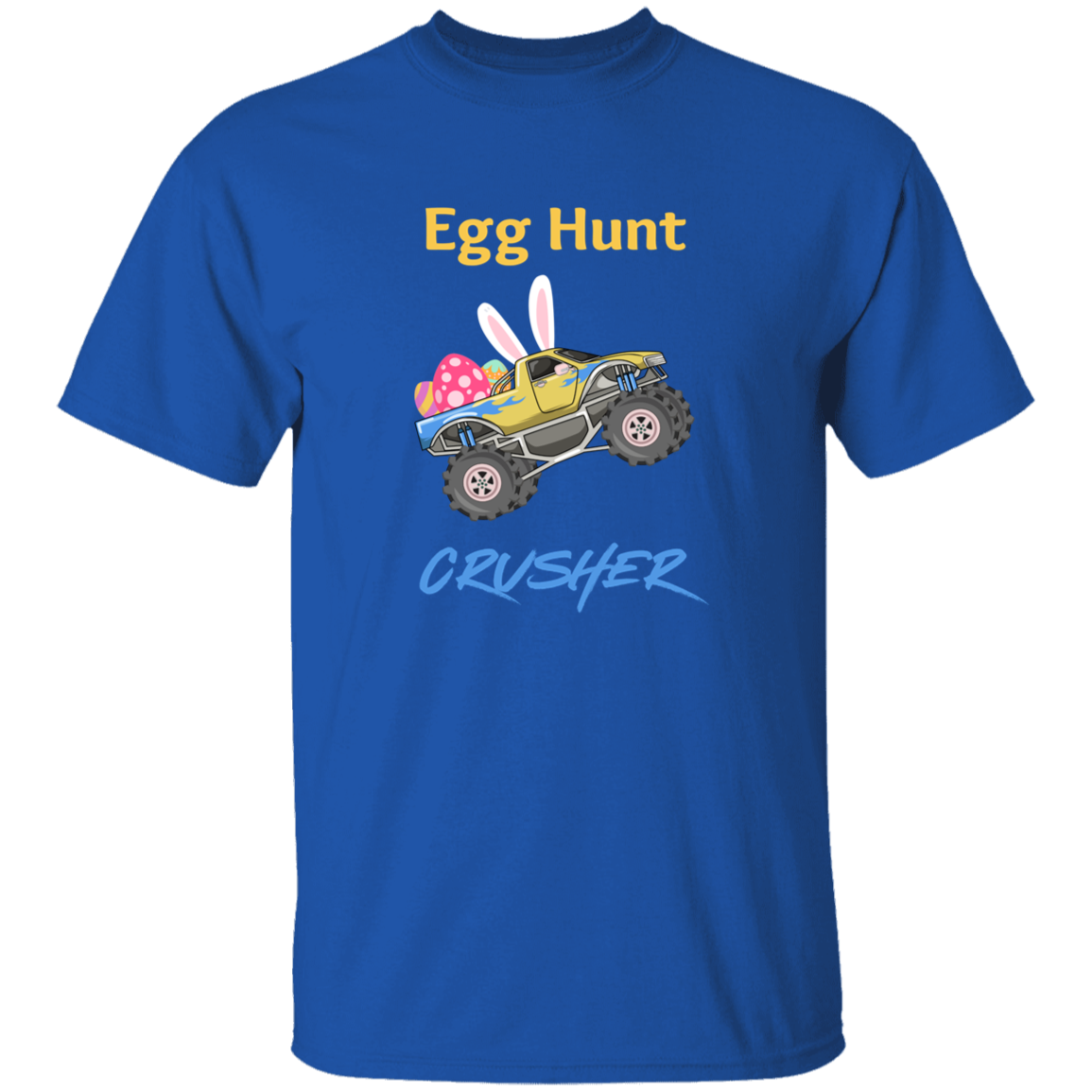 Egg Hunt Crusher Youth 5.3 oz 100% Cotton T-Shirt
