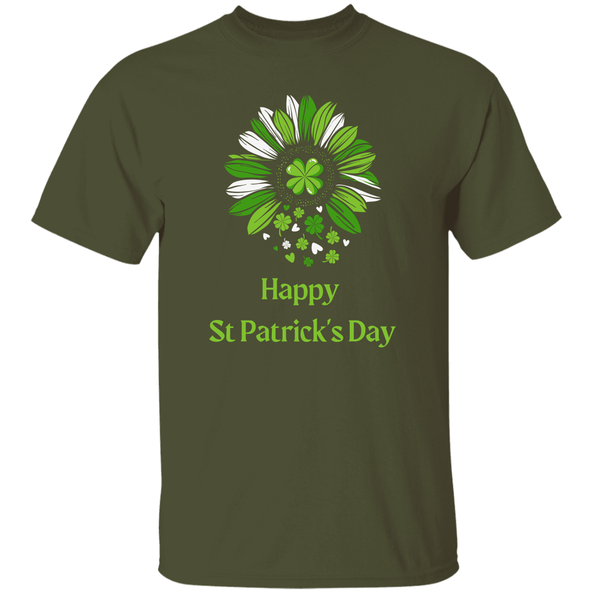 Sunflower Happy St Patrick's Day T-Shirt