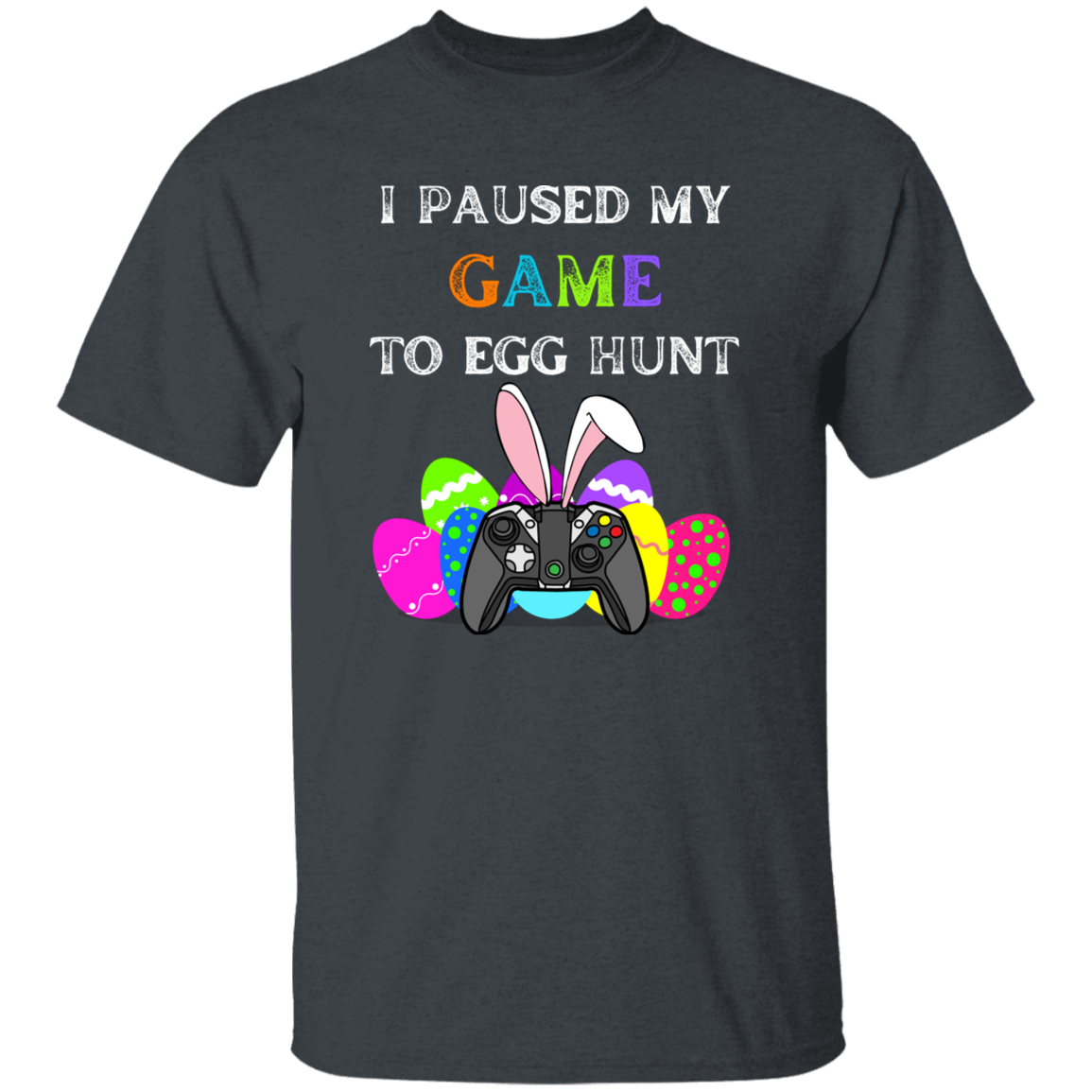 Paused Game to Egg Hunt Youth 5.3 oz 100% Cotton T-Shirt