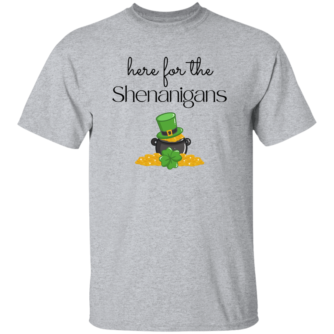 Youth Here for the Shenanigans T-Shirt