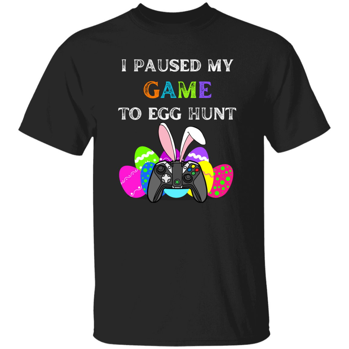 Paused Game to Egg Hunt Youth 5.3 oz 100% Cotton T-Shirt