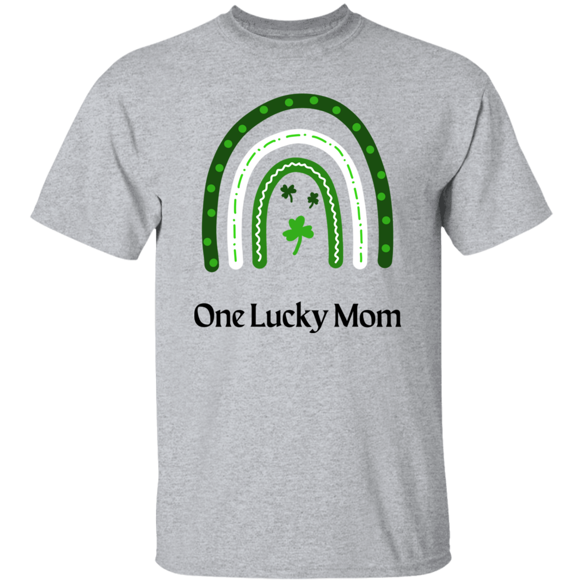 Lucky Mom Rainbow T-Shirt