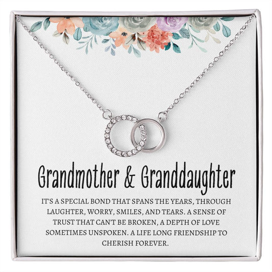 Grandmother & Granddaughter Perfect Pair Necklace
