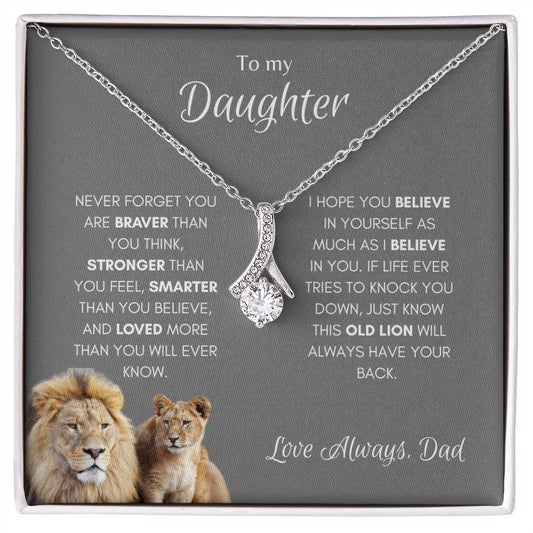 Dad Lion Necklace