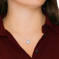 Granddaughter from Nana & Papa Love Knot Necklace