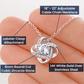 Granddaughter from Nana & Papa Love Knot Necklace
