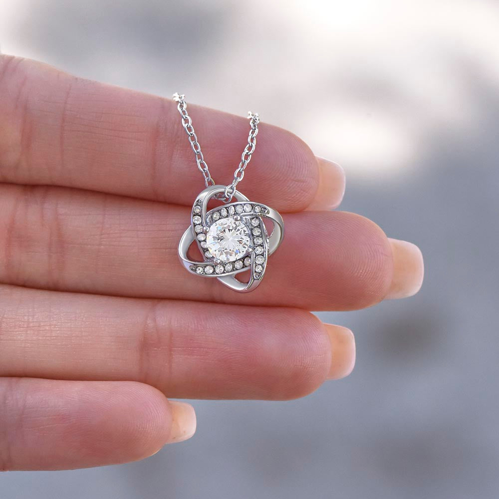 Granddaughter from Nana & Papa Love Knot Necklace