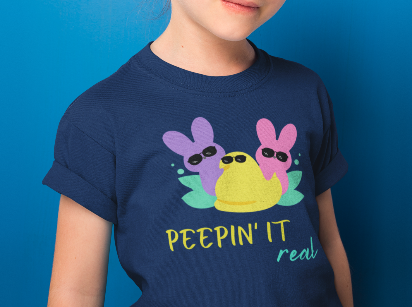 Peepin' It Real Youth 5.3 oz 100% Cotton T-Shirt